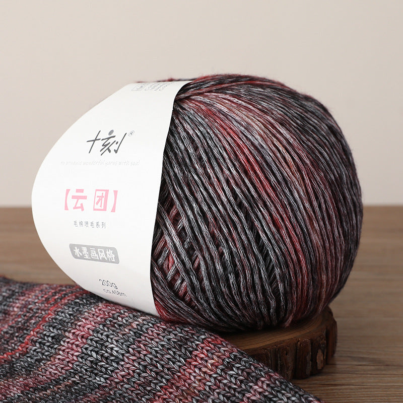 cotton blend yarn for knitting projects
