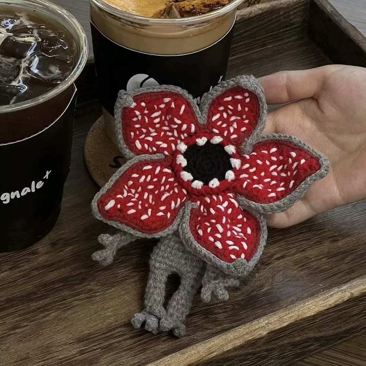 Handmade Demorgorgan Crochet Toy - Stranger Things Inspired Amigurumi Toy Unique Geek Gift